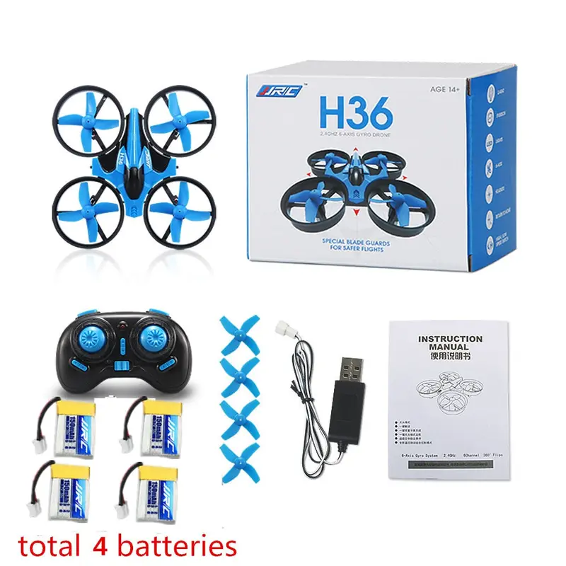 Newest Mini Drone Jjrc H36 6 Axis Rc Micro Quadcopters With Headless Mode Drones One Key Return Rc Helicopter Vs Jjrc H8 Dron 1