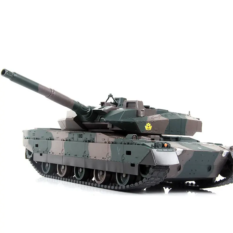 Newest Rc Battle Tank Xqtk24 With 3Pcs Battery 45 Degree Slope Off Road 330Degree Rotating Turret Remote Contorl Rc Tank Gifts 4