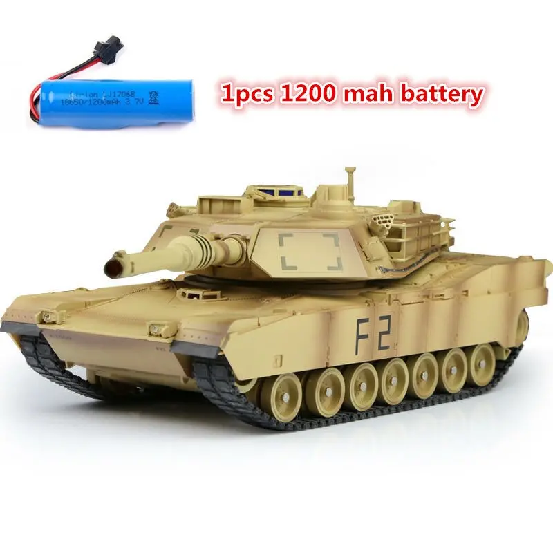 Newest Rc Battle Tank Xqtk24 With 3Pcs Battery 45 Degree Slope Off Road 330Degree Rotating Turret Remote Contorl Rc Tank Gifts 4