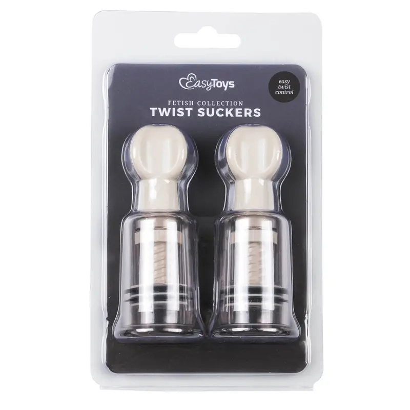 Nipple And Clit Suckers Medium 2 Pc Transparent. 1