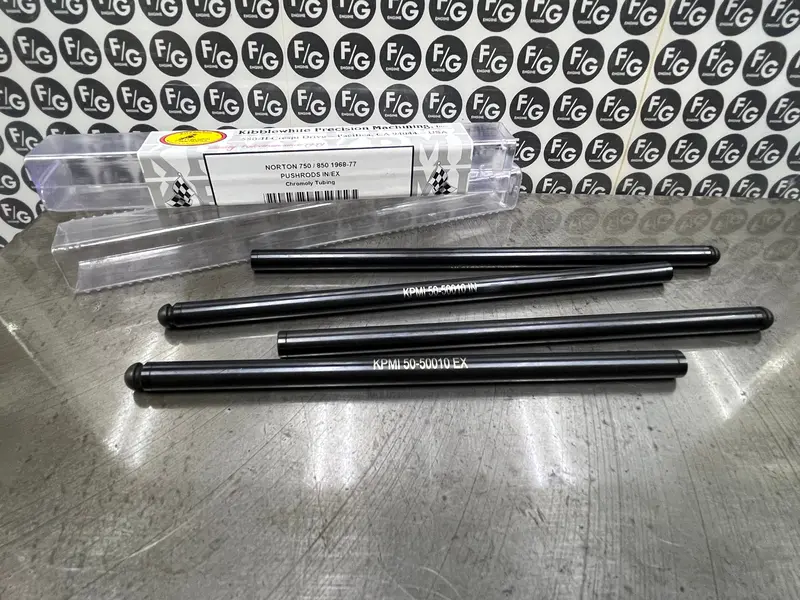 Norton Commando Chromoly Steel Pushrod Set 750 850 1