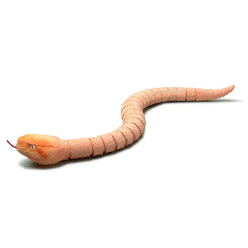 Novelty 1Pcs Rc Snaketerrifying Toy Plastic Infrared Funny Remote Control Snake Rattlesnake Mischief Christmas Gift Furniture 9