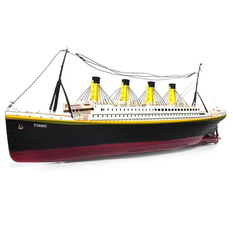 Nqd 757 1/325 2.4G 80Cm Simulation Titanic Rc Boat Electric Ship Model With Light Rtr Toys 1