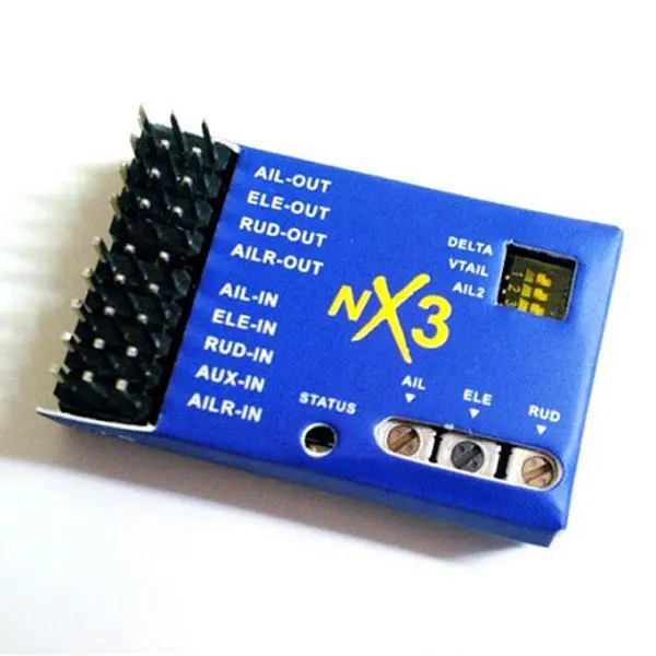 Nx3 3D Flight Controller Gyroscope Balance For Fixed-Wing Aircraft Rc Airplane 1