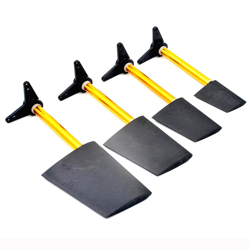 Nylon Steering Boat Rudder Plastic Rudder For Rc Boat Height 28Mm/36Mm/44Mm/52Mm 90 Degrees Or 180 Degrees Arm 1