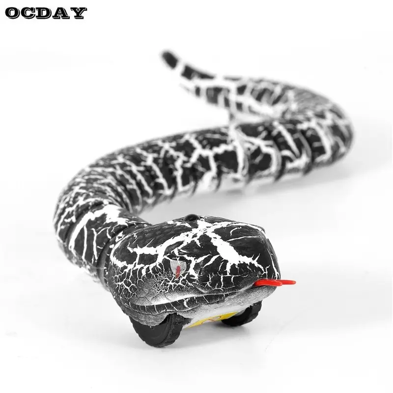 Ocday Rc Remote Control Snake And Egg Rattlesnake Animal Trick Terrifying Mischief Toys For Children Funny Novelty Gift New Hot 1