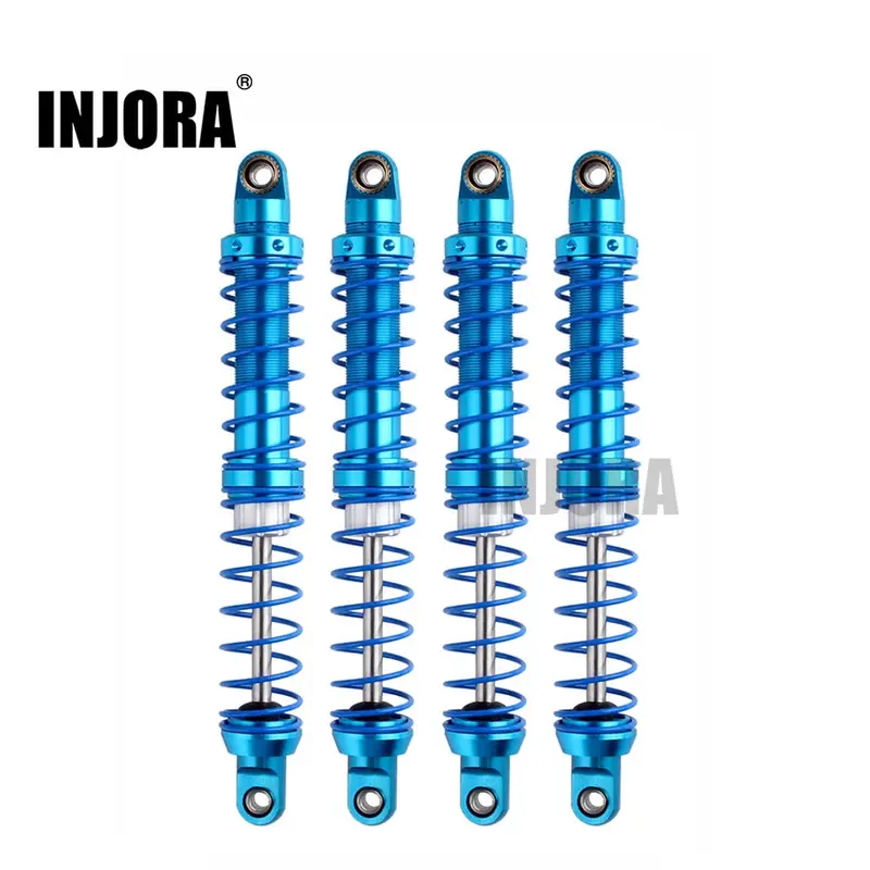 Oil Adjustable 80Mm 90Mm 100Mm 110Mm 120Mm Metal Shock Absorber Damper For 1/10 Rc Car Parts Truck Crawler Axial Scx10 Trx4 D90 1