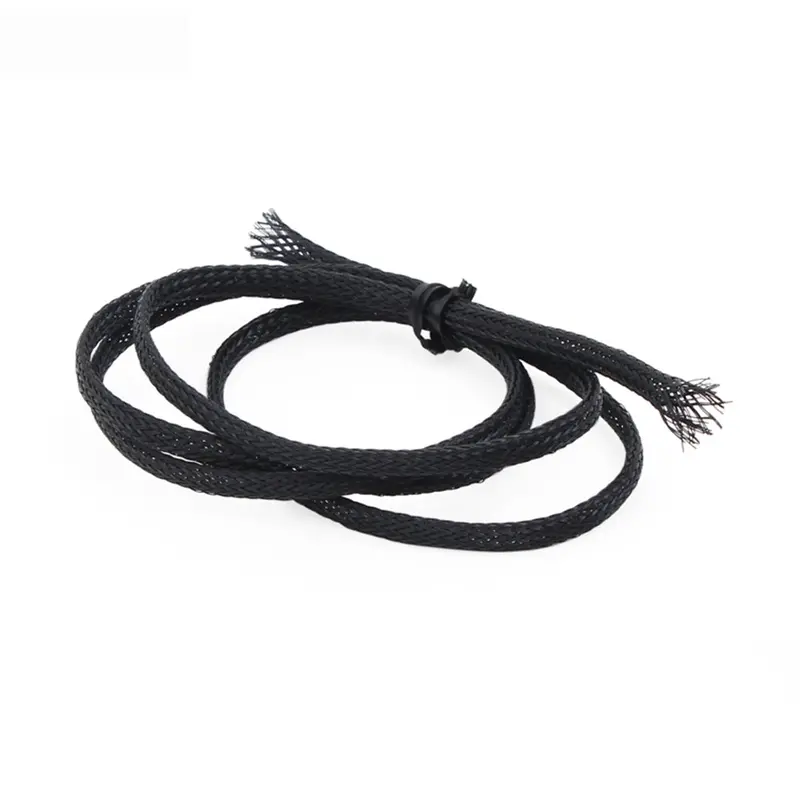 Onerc M4 Mesh Tube Servo Wire Protective Tube Black 0.5M 1