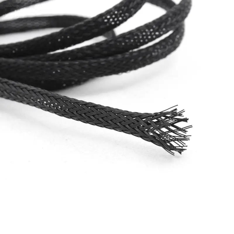 Onerc M4 Mesh Tube Servo Wire Protective Tube Black 0.5M 2