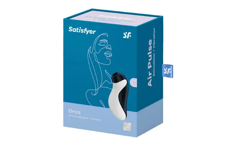 Orca Double Air Pulse Vibrator By Satisfyer. 1