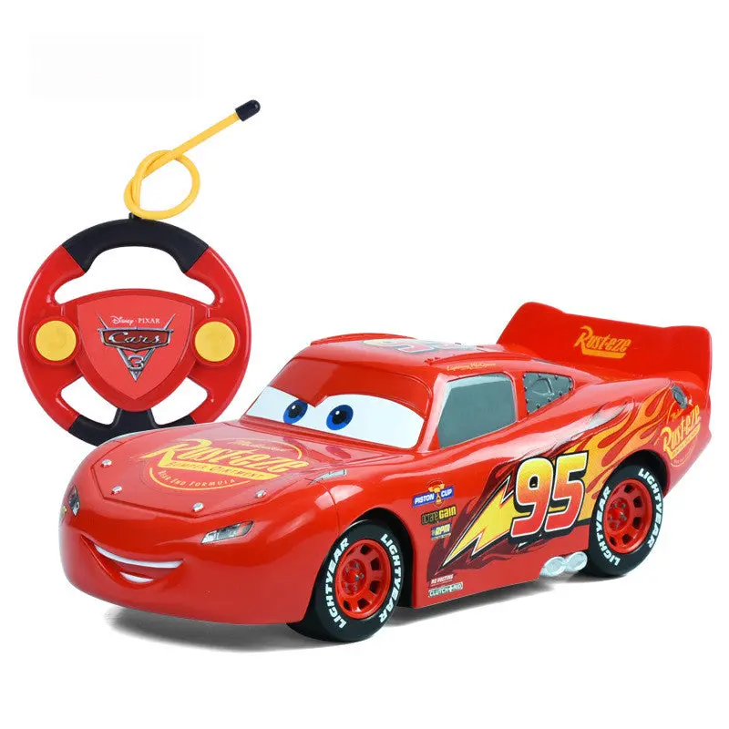 Original Disney Pixar Cars 22Cm Remote Control Lighting Mcqueen Cars Jackson Storm Car Cruz Ramirez For Toys Kids Birthdays Gift 1
