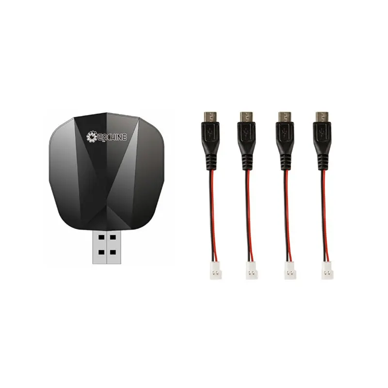 Original Eachine E520 E520s 4-In-1 Usb Charger Charging Box With 4Pcs Android Adapter Cables For Rc Drone Quadcopter Spare Parts 1