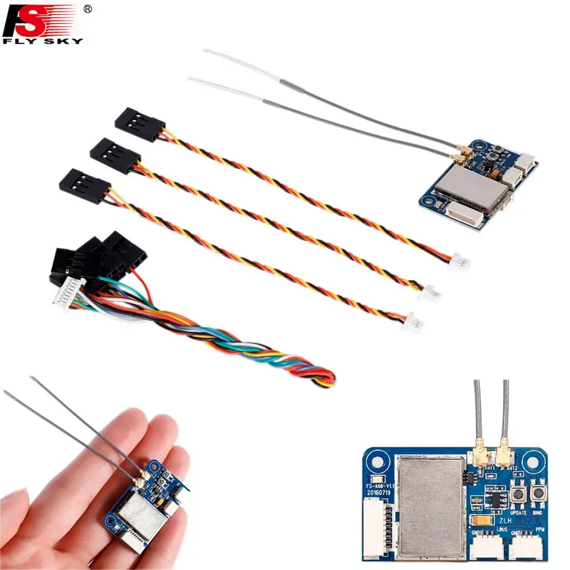 Original Flysky Fs-X6b Fs X6b 2.4G Ppm I-Bus 6Ch Receiver For Rc Quadcopter Fs-I6x Fs-I4 Fs-I6 Fs-I6s Transmitter 1