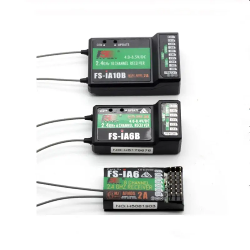 Original Flysky Ia6b Ia6 Ia10b Fs-Ia6/Fs-Ia6b/Fs-Ia10b 6Ch 2,4G Antena Dual Rc Receptor Para Flysky Fs-I6 Fsi6 Fs-I6 Fs-Ia10b 1