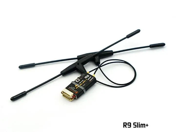 Original Frsky-R9 Slim Plus Fcc Long Range Sbus Receiver Fcc 6/16Ch 900Mhz Accst For Rc Quadcopter Multicopter Part Compatible 1