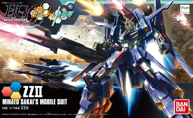 Original Gundam Hg 1/144 Model Gumdam Z Ii Minato Sakai's Mobile Suit The Origin Gto Kids Toys 1