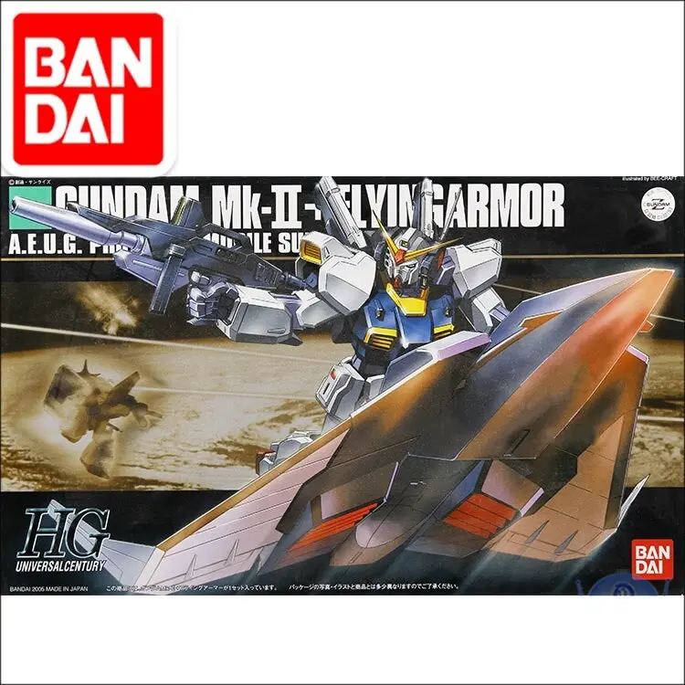 Original Gundam Hg 1/144 Model Gundam Mark-Ii Flyingarmor Mobile Suit Kids Toys 1