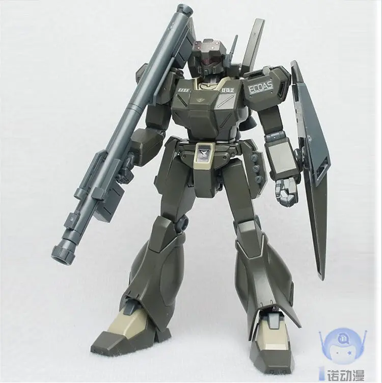 Original Gundam Hg 1/144 Model Rgm-89De Jegan Ecoas Type Uc Unicorn Mobile Suit Kids Toys 2