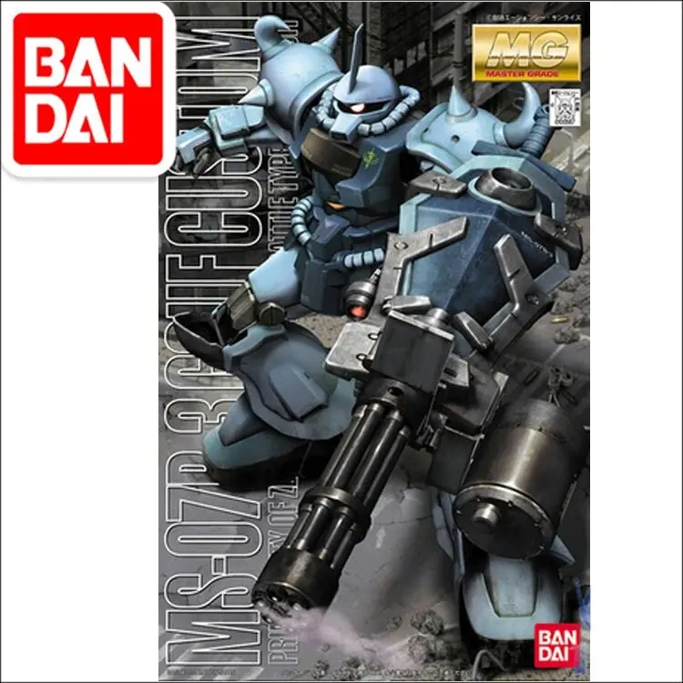 Original Gundam Mg 1/100 Model Ms-07B-3 Gouf Custom Mobile Suit The Origin Gto Kids Toys 1