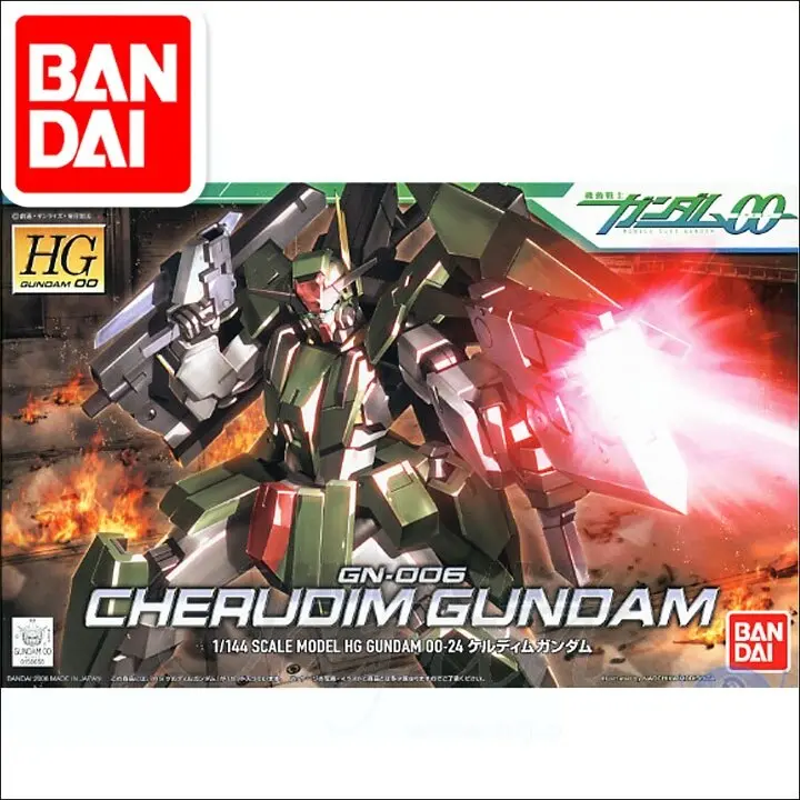 Original Gundam Model Hg 1/144 Gundam Cherudim Type.Gbf Mobile Suit Kids Toys 1