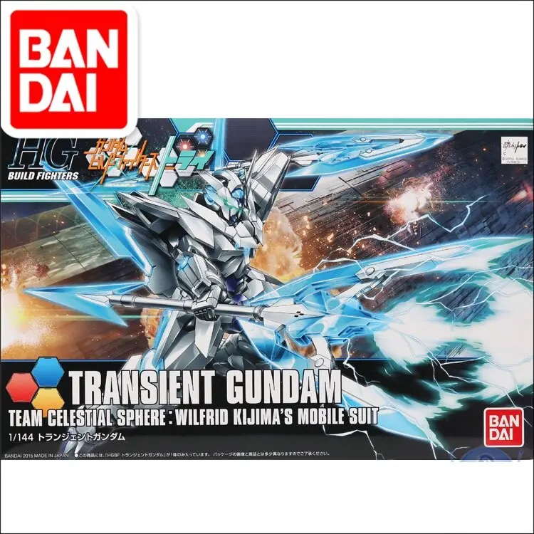 Original Gundam Model Hg 1/144 Gundam Transient Gundam Glacier Build Divers Unchained Mobile Suit Kids Toys 1