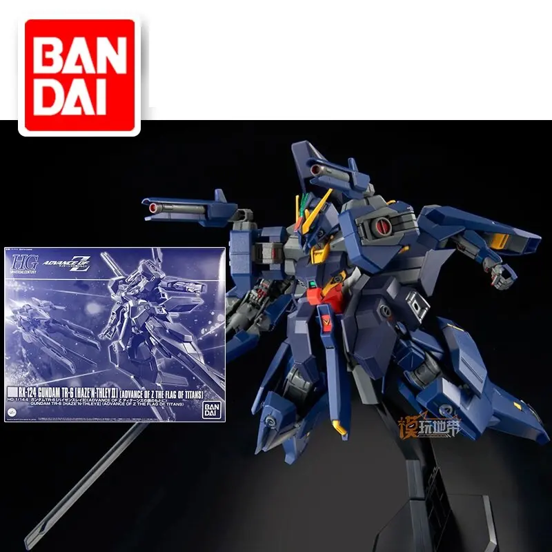 Original Gundam Model Hg 1/144 Rx-124 Tr-6 [Haze'h-Thley Ii] Mobile Suit Kids Toys 1