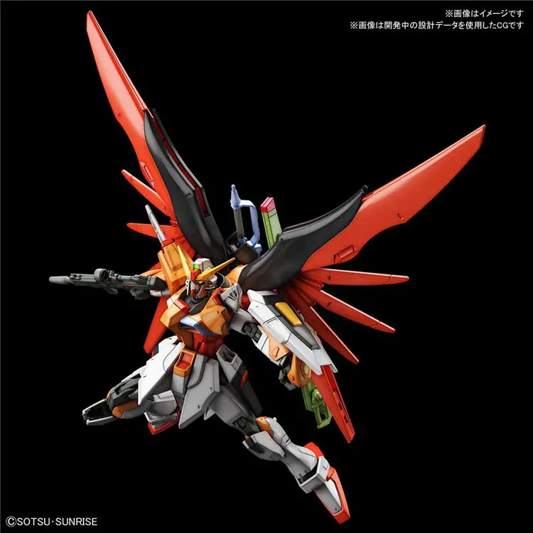 Original Gundam Model Hg 1/144 Zgmf-X42s Destiny Gundam Heine Westenfluss Custom Mobile Suit Kids Toys 1