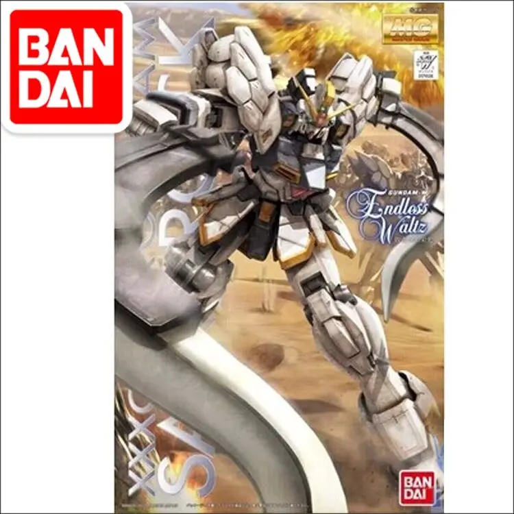 Original Gundam Model Mg 1/100 Ew Gundam Sandrock & Breaker Mobile Product Code Set Armor Unchained Mobile Suit Kids Toys 1