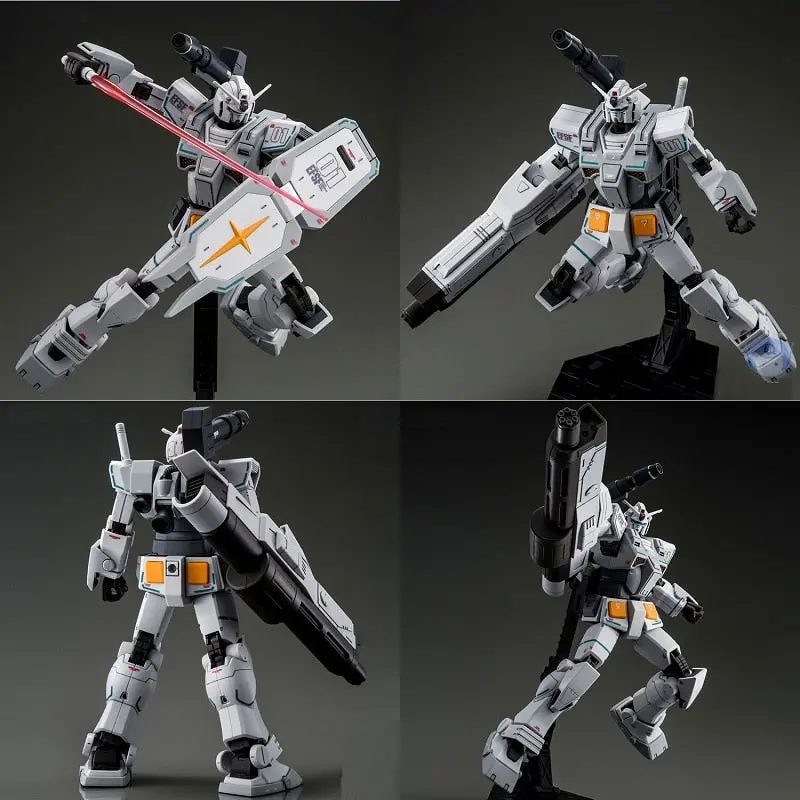 Original Gundam Model Rg 1/144 Fa-78-2 Heavy Gundam Rollout Color Unchained Mobile Suit Kids Toys 1