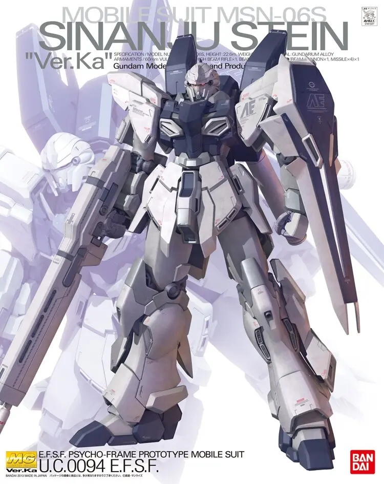 Original Gundam Nt White Sazabi Model Narrative Msn-Ogs-2 Sinanju Stein Freedom Mobile Suit Kids Toys 1