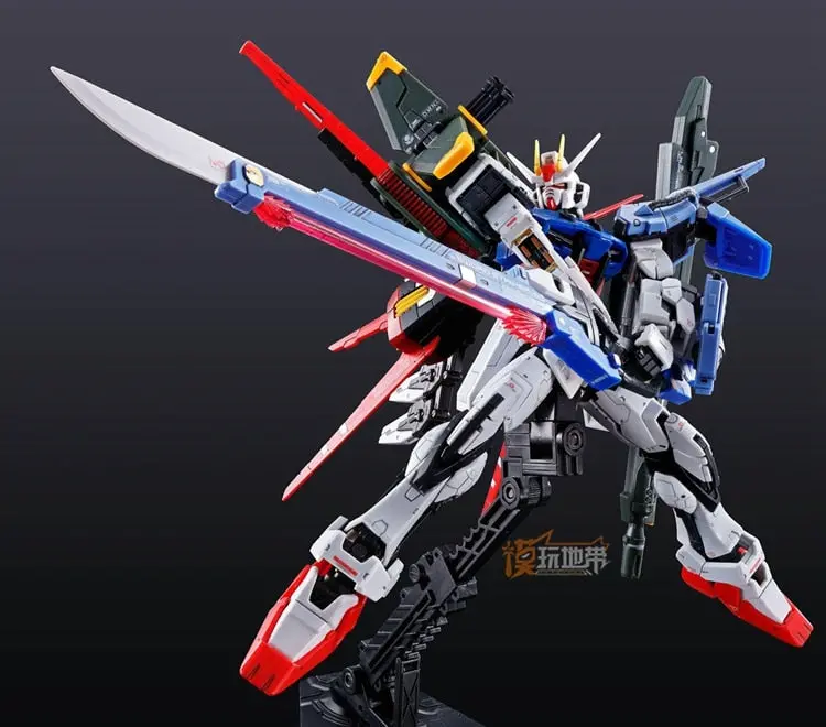 Original Gundam Pb Rg 1/144 Model Perfect Strike Gundam Seed Kira Yamato Mobile Suit Kids Toys 1