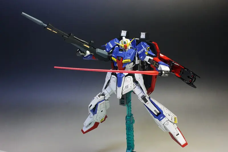Original Gundam Rg 1/144 Model Zeta Gundam Norn Freedom Unchained Mobile Suit Kids Toys With Holder 2