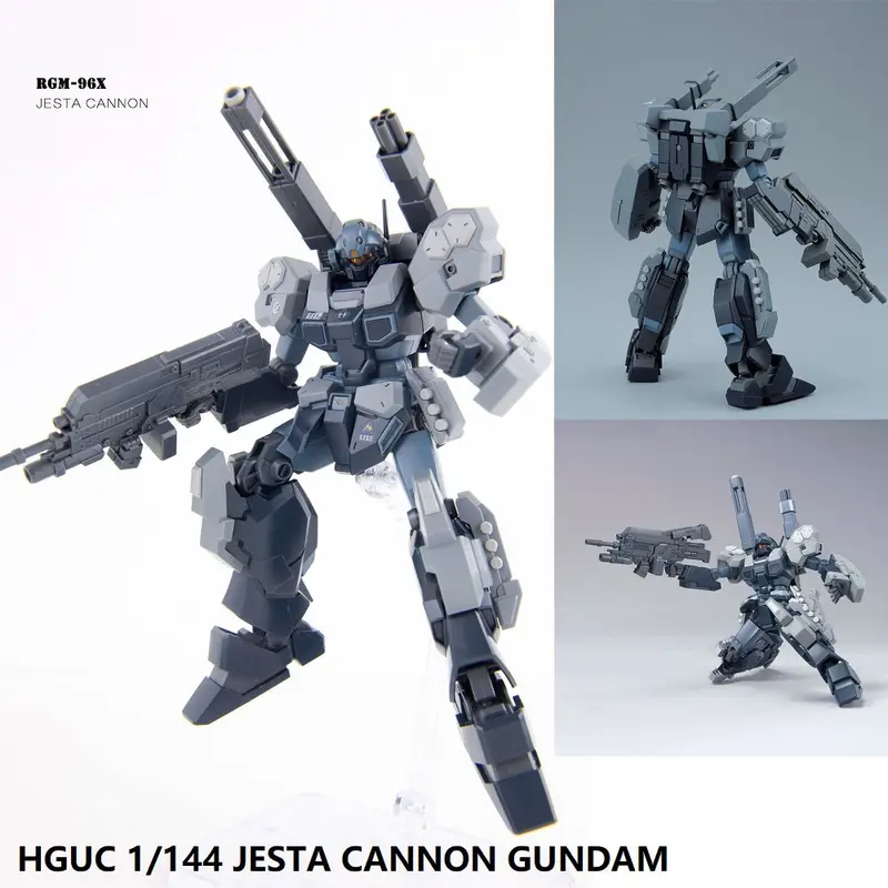 Original Hg 1/144 Gundam Model Rgm-96X Jesta Cannon Gundam Japanese Model Robot Mobile Suit Kids Toys 1