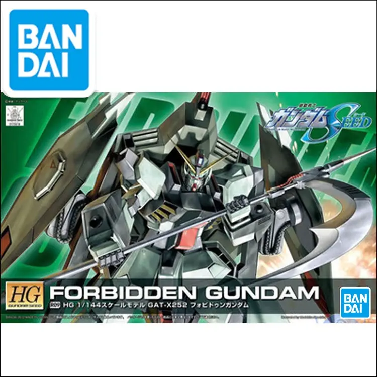 Original Japaness Model Hg 1/144 Forbidden Gundam Gat-X252 Seed Destiny Gundam Mobile Suit Kids Toys 1