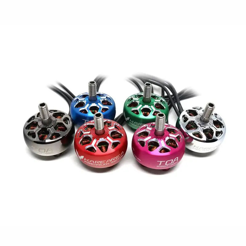 Original Karearea Toa 2207 1850/2450/2650Kv 2-6S 2850Kv 2-5S Brushless Motor Cw Thread For Rc Drone Fpv Racing 1