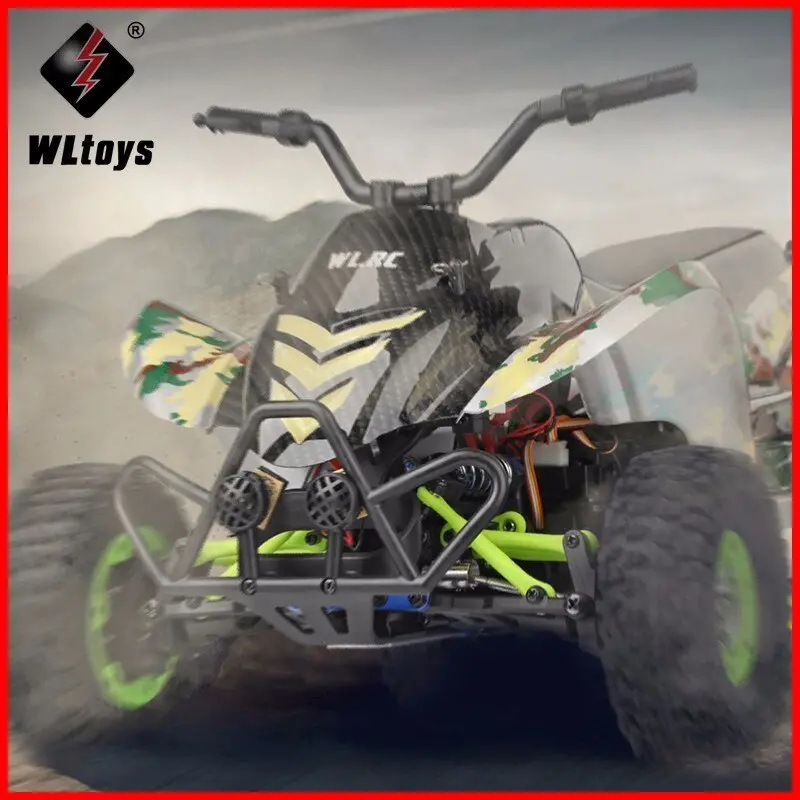 Original Wltoys 12428-A 1/12 2.4G 4Wd 50Km/H Electric Brushed Off-Road Motorcycle Led Lights Rtr Rc Car Remote Control Vehicle 1