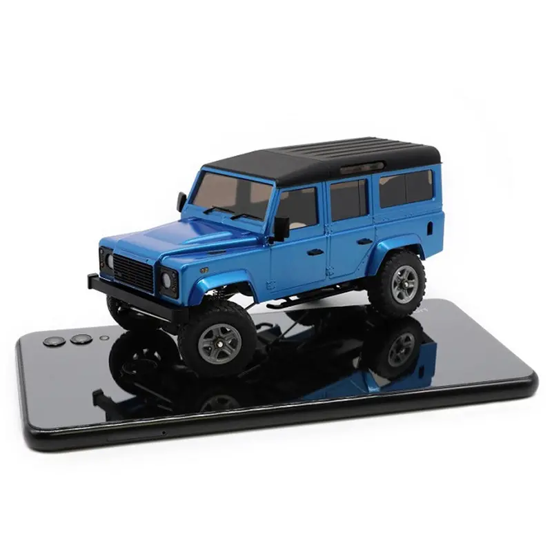 Orlandoo-Hunter Oh32a03 1/32 Diy Kit Unpainted Rc Car Rock Crawler W/ Electronic Parts 1