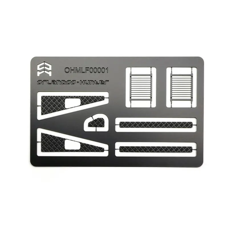Orlandoo-Hunter Oh32a03 1/32 Kit Rc Car Parts Stainless Steel Exterior Decorative Plate Ohmlf00001 1