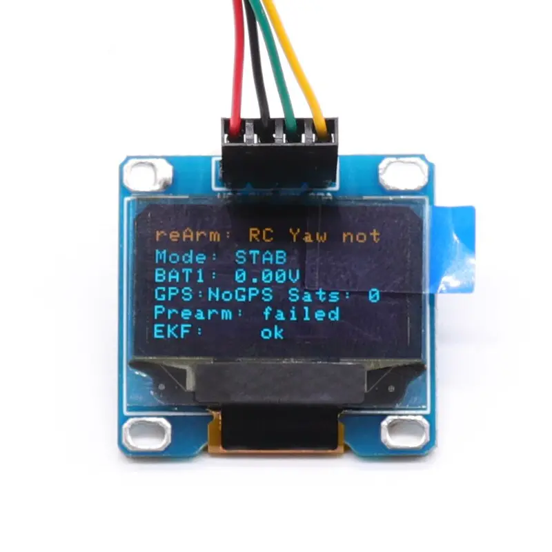 Osd Oled Display For Pixhawk 2.4.8 Pix Px4 Flight Control Flight Display Flight Status Connected To I2c Interface Of Pixhawk 1
