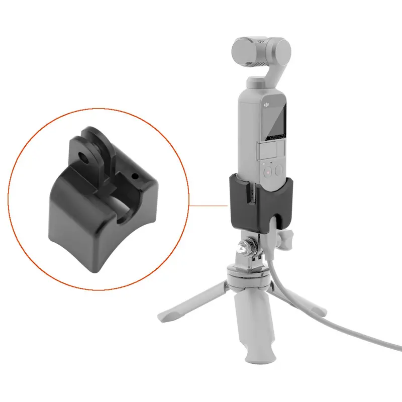 Osmo Pocket Accessories Abs Gimbal Expansion Bracket With Hollowed-Out Port For Charging 1