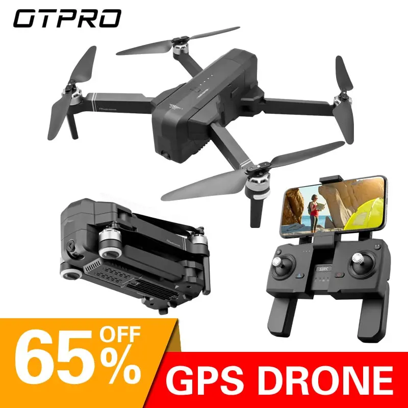 Otpro Dron Gps Drones With 4K Wifi Camera Profissional Rc Plane Quadcopter Race Helicopter Follow Me Racing Rc Drone Toys 1