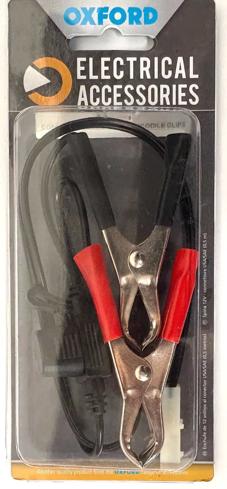 Oxford Maximiser/Oximiser Connection Lead With Crocodile Clips Of702 1