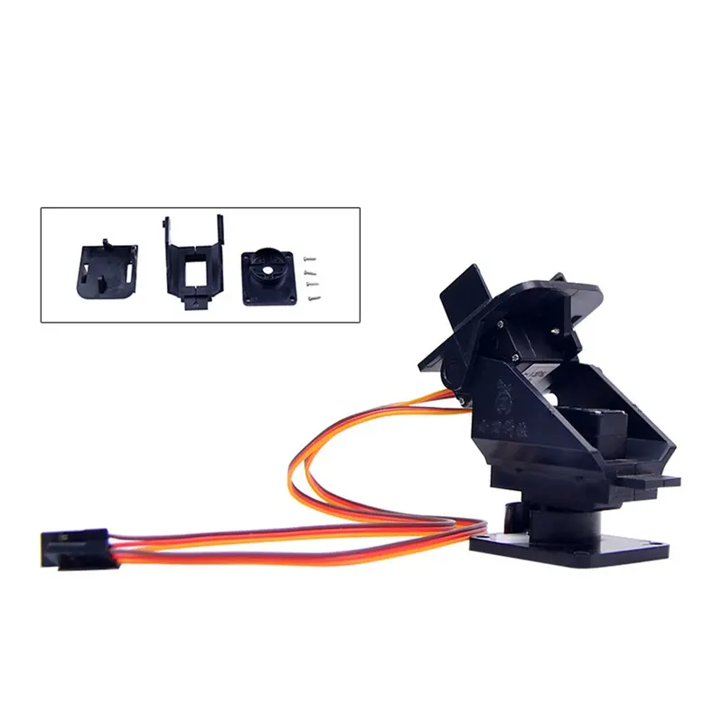 Pan Tilt 2 Axis Camera Fpv Gimbal Mount Bracket W/2 Servos For Sg90 Servo Ultrasonic Sensor Rc Airplane Drone 1