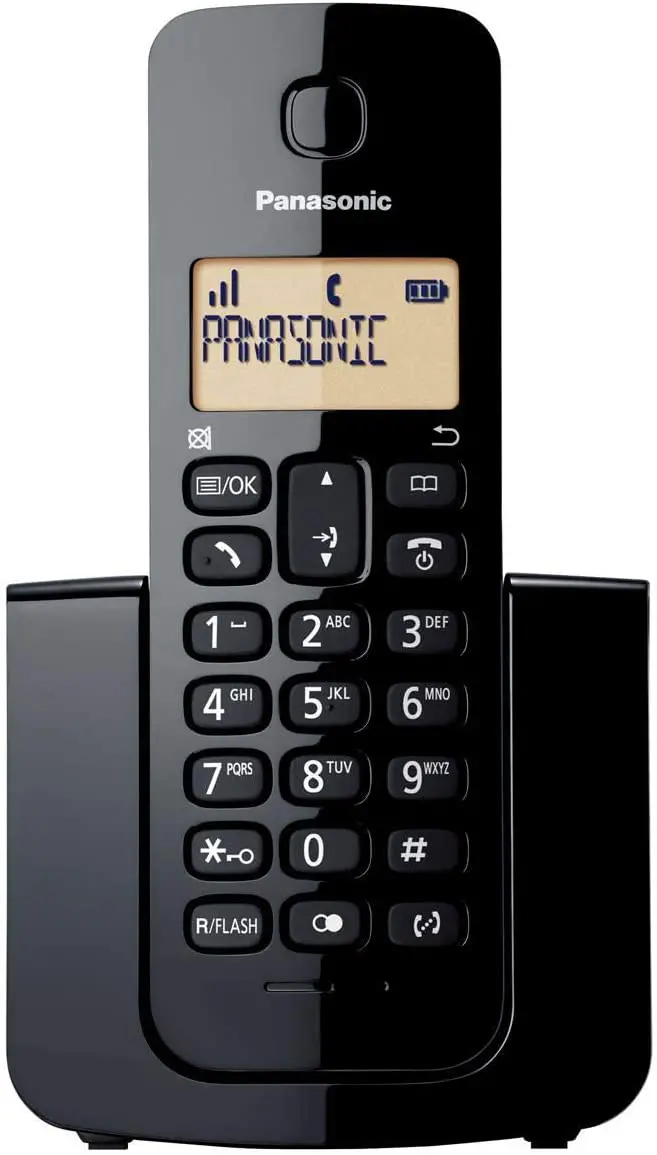Panasonic Cordless Telephone - Black Kx-Tgb110 1