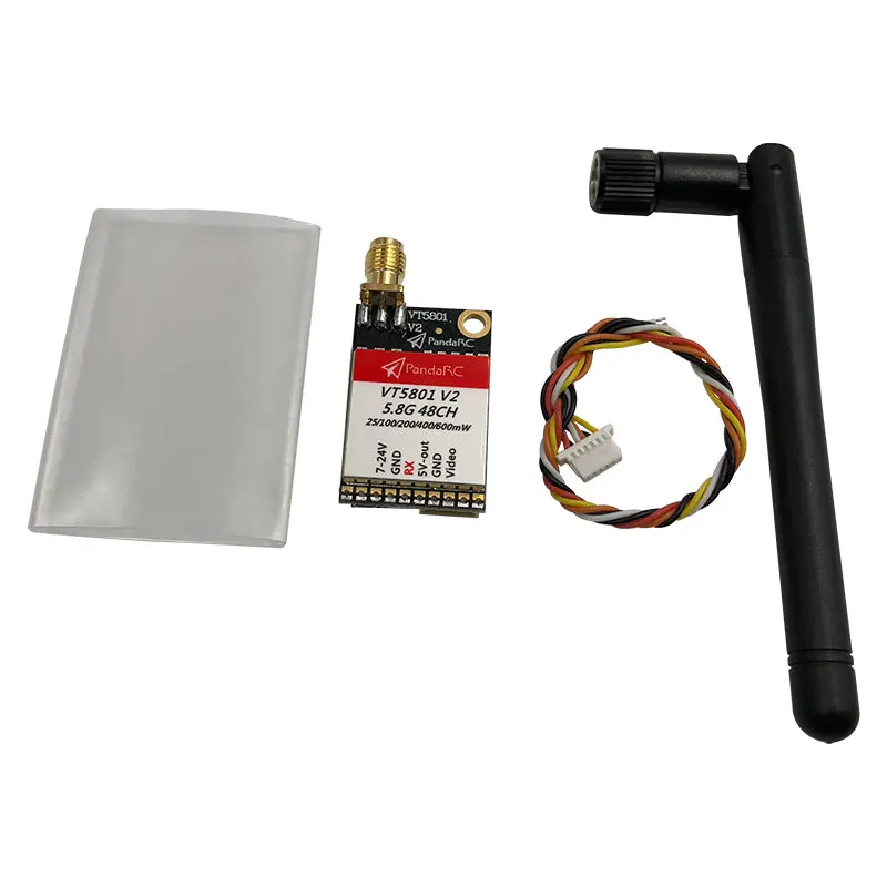 Pandarc Vt5801 V2 Vt5805 Vt5804 Fpv Video Transmitter 5.8G 48Ch 25/100/200/400/600Mw Switchable Osd Adjustable Sma Mmcx Vtx 1