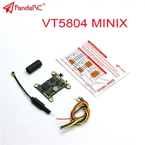 Pandarc Vt5801 V2 Vt5805 Vt5804 Fpv Video Transmitter 5.8G 48Ch 25/100/200/400/600Mw Switchable Osd Adjustable Sma Mmcx Vtx 4