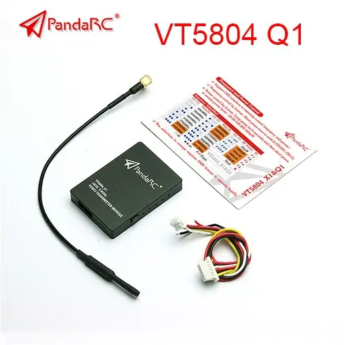 Pandarc Vt5801 V2 Vt5805 Vt5804 Fpv Video Transmitter 5.8G 48Ch 25/100/200/400/600Mw Switchable Osd Adjustable Sma Mmcx Vtx 5