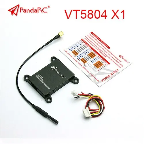 Pandarc Vt5801 V2 Vt5805 Vt5804 Fpv Video Transmitter 5.8G 48Ch 25/100/200/400/600Mw Switchable Osd Adjustable Sma Mmcx Vtx 6