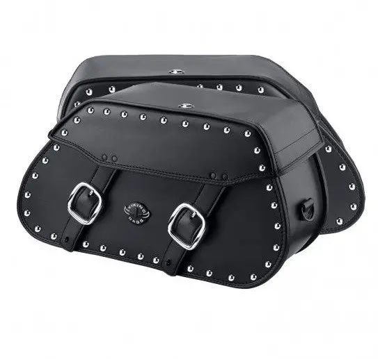 Par De Alforjas Universales Viking Pinnacle Piel Sintetica 1