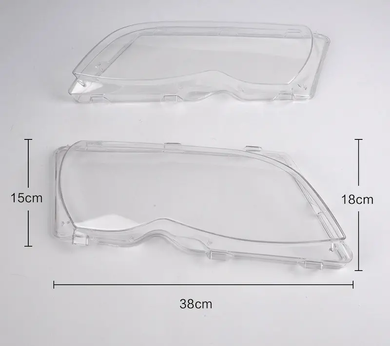 Par De Micas Para Faros Bmw E46 4 Puertas 2002 - 2006 1